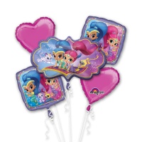 Bouquet de Shimmer and Shine - Anagram - 5 unités