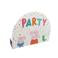 Invitations Peppa Pig Party - 8 unités