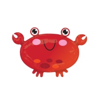 Ballon silhouette XL de crabe de 55 x 38 cm - Anagram