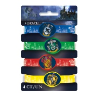 Bracelets Harry Potter - 4 unités