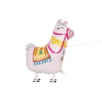 Ballon marcheur Lama Party de 73,6 cm - Qualatex