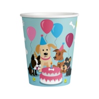 Verres de Chiens de 250 ml - 8 unités