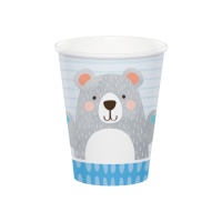 Gobelets Ours Bébé de 250 ml - 8 unités