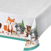 Nappe d'Animaux de la Forêt - 1,37 x 2,59 m