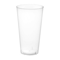 Verres cocktail en plastique transparent de 480 ml - 4 unités