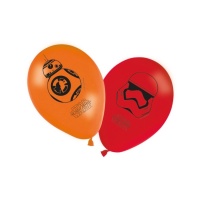 Ballons en latex de Star Wars - Procos - 8 unités