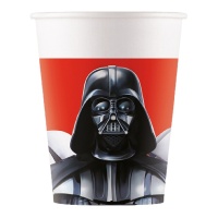 Gobelets de Star Wars Darth Vader de 200 ml - 8 unités