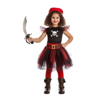 Costume de pirate avec tutu pour fille