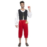 Costume de serveur médiéval pour homme