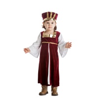 Costume de femme médiévale pour bébé