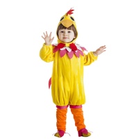 Costume de coq jaune pour bébé