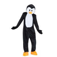 Déguisement de pingouin avec tête pour adulte