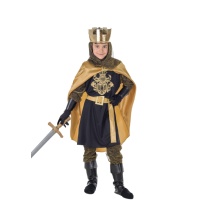 Costume de roi médiéval pour enfant