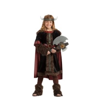 Déguisement de viking scandinave noir pour enfant