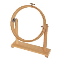 Tambour circulaire pour broder de 40 cm avec support - Nadel