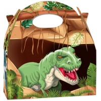 Boîte en carton de Dinosaures T-Rex - 12 unités