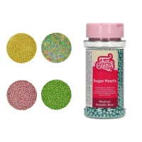 Paillettes de couleur métallisée 80 gr - FunCakes