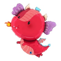 Ballon dragon amusant de 99 cm - Grabo