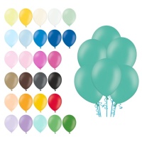 Ballons en latex de 30 cm couleur pastel - PartyDeco - 50 unités