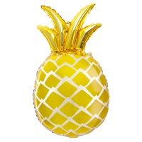 Ballon silhouette XL d'Ananas tropical de 48 x 67 cm - PartyDeco