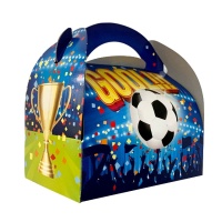 Boîte en carton de Coupe des Champions de Football - 1 unité