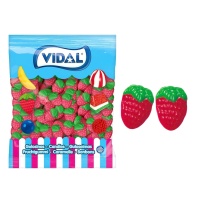 Fraises sauvages en gomme de 1 kg - Vidal