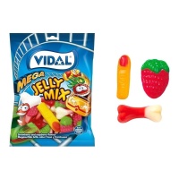 Sac assorti de bonbons gélifiés - Megaassorti Brillant Vidal - 90 gr