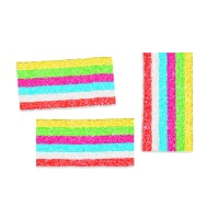 Langues multicolores en morceaux avec pica pica - Fini Magic Carpets - 90 gr