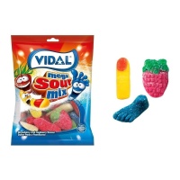 Sac de bonbons assortis acides - Megasurtido Ácido Vidal - 90 gr