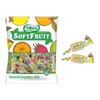 Bonbons goût fruits Softfruit - Vidal - 80 gr