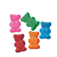 Gros oursons gélifiés de couleurs avec sucre - Fini - 1 kg