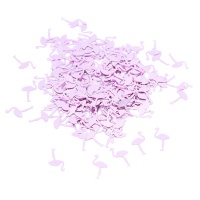 Confettis de flamants roses de 15 g