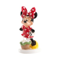 Bougie Minnie Mouse de 8 cm - 1 unité