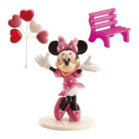 Décoration pour gâteau Minnie Mouse - 3 pièces