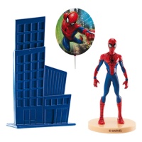 Décorations pour gâteaux Spiderman - 3 unités