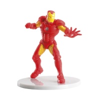 Figurine pour gâteau Iron Man de 8 cm - 1 unité