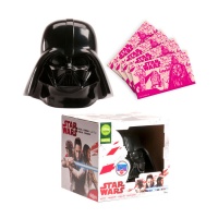 Tirelire Star Wars Dark Vador avec gaufrettes comestibles