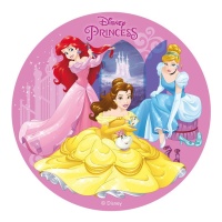 Feuille comestible de Princesses Disney de 20 cm