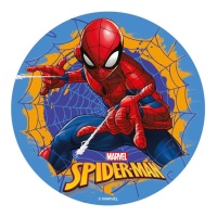 Gaufrette comestible de Spiderman de 20 cm