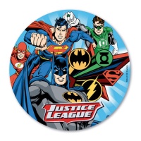 Justice League 20 cm gaufrette comestible