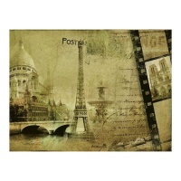 Papier de riz Paris 29,7 x 42,5 cm - Artis decor - 1 pc.