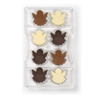 Moule d'ange pour chocolat - Decora - 8 cavités