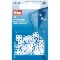 Boutons-pression de 0,9 cm en plastique - Prym - 15 unités