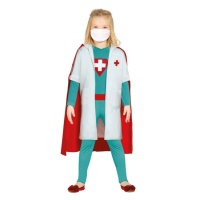 Costume de super médecin pour fille