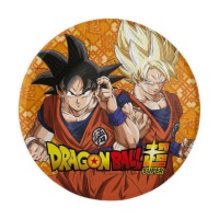 Assiettes Dragon Ball de 18 cm - 8 unités