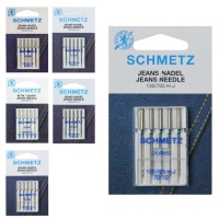 Aiguilles pour machine à coudre pour jeans - Schmetz - 5 unités