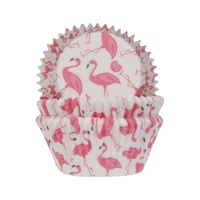 Cápsules pour cupcakes flamants roses - House of Marie - 50 unités