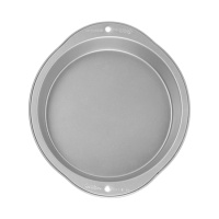 Moule rond en aluminium de 22,8 x 3,80 cm - Wilton