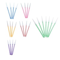 Bougies en spirale de 8,5 cm - Pastkolor - 12 unités