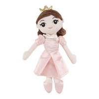 Peluche de princesse de 30 cm